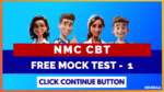 FREE NMC CBT MOCK TEST FOR NURSES AND MIDWIVES - 1 | MIHIRAA