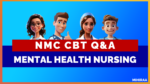 NMC CBT Q&A - MENTAL HEALTH NURSING - MIHIRAA