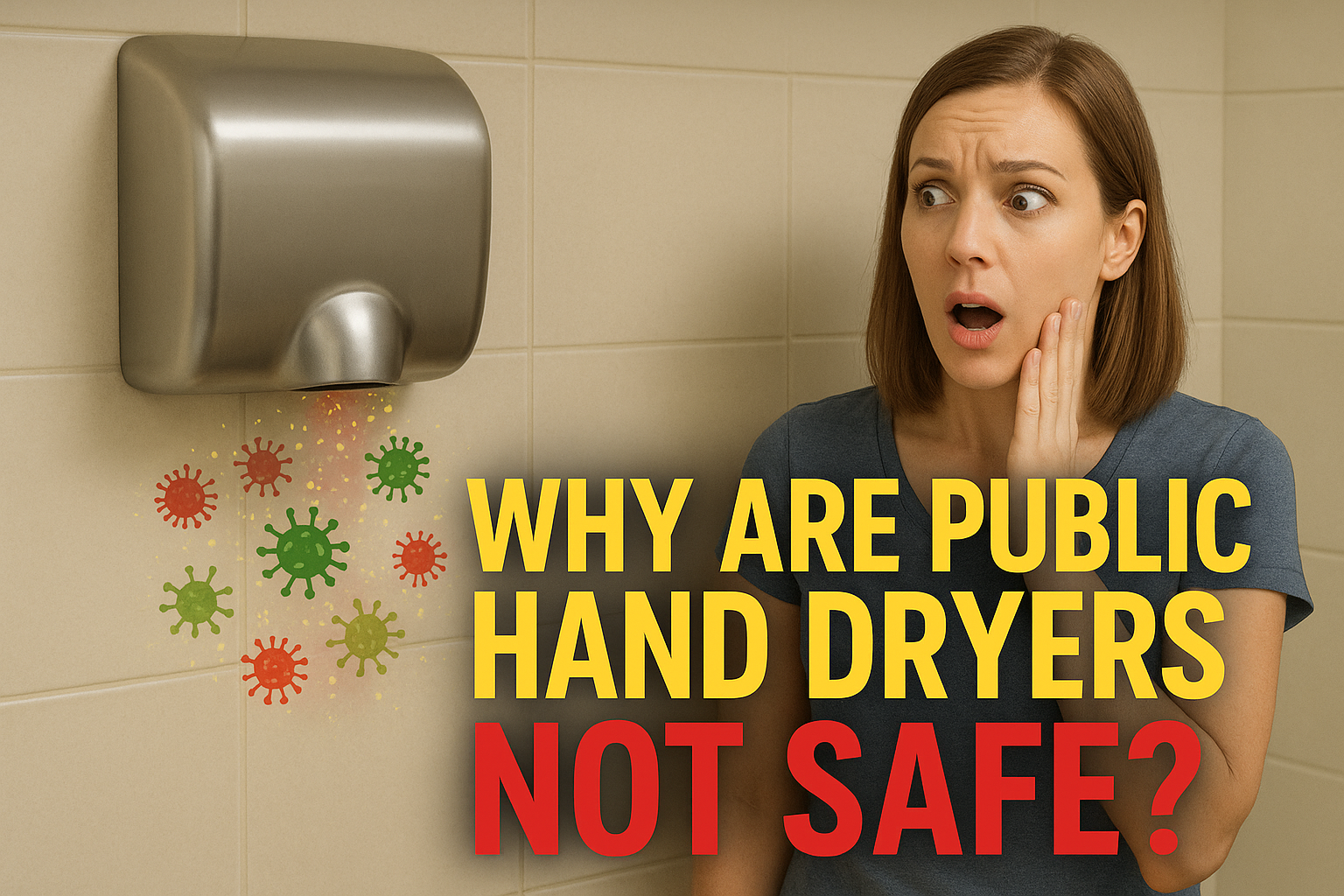 Why Are Public Hand Dryers Not Safe? Mihiraa